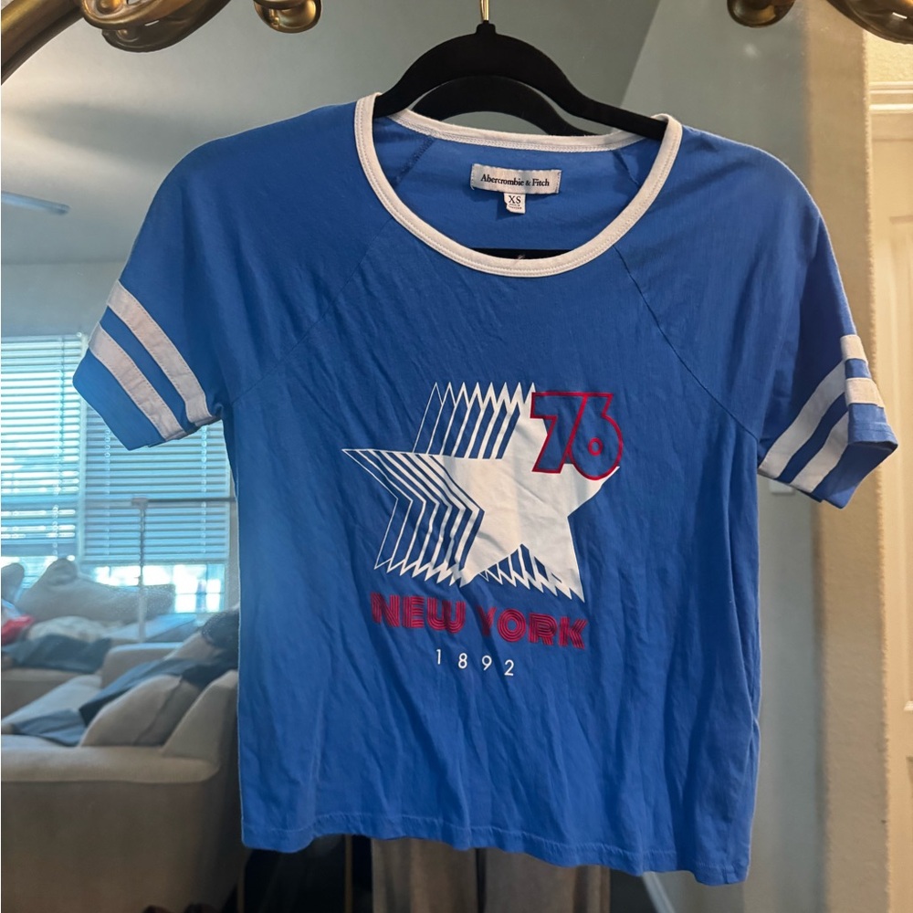 Abercrombie & Fitch Blue Star Tee